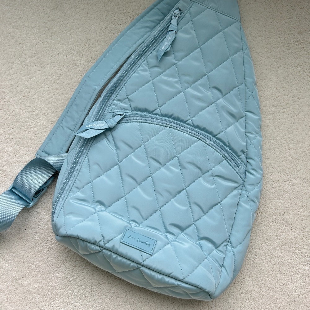 Vera Bradley Baby Blue Sling Backpack